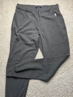 Polo by Ralph Lauren Men's Charcoal Gray Jogger Sweatpants